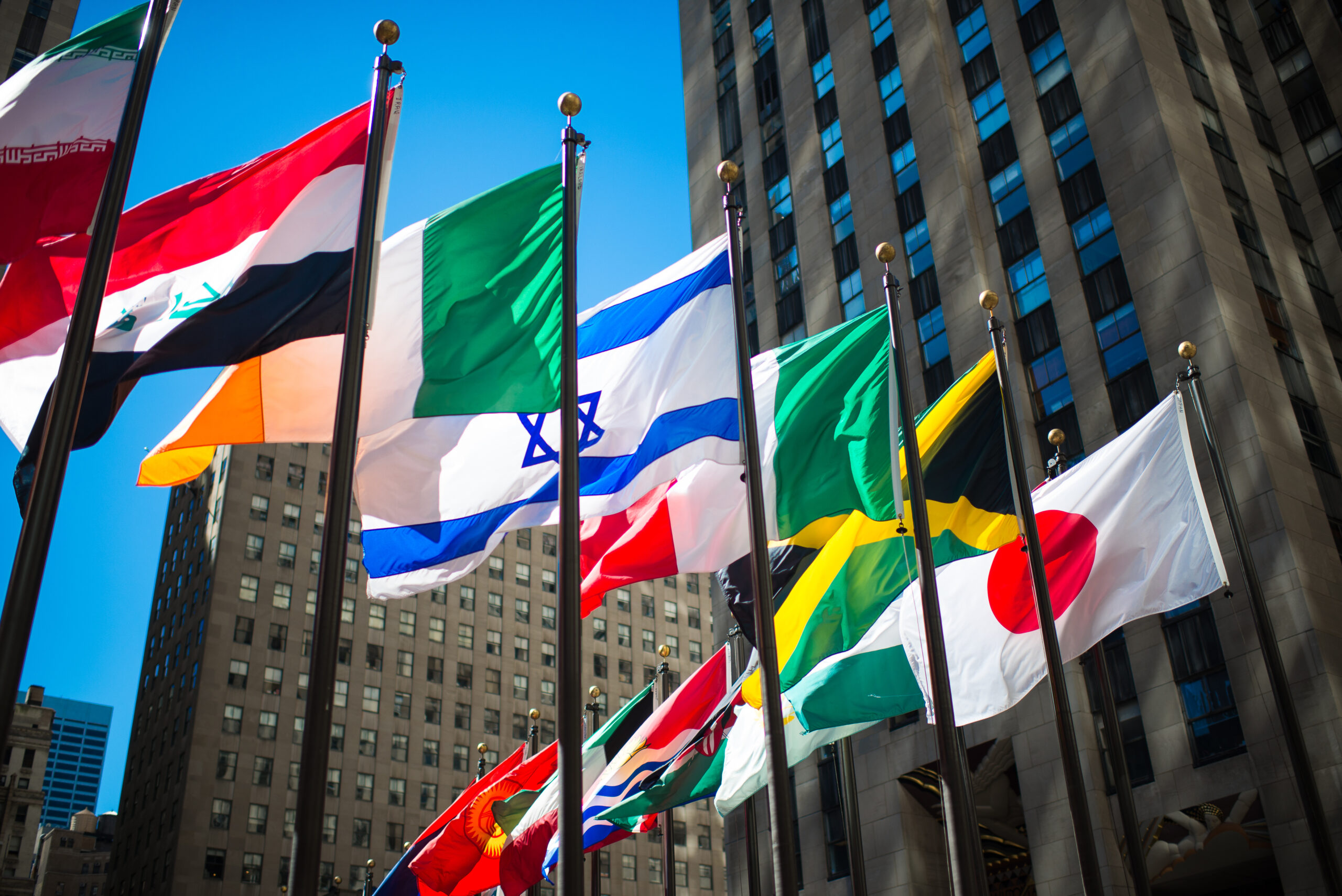 International flags